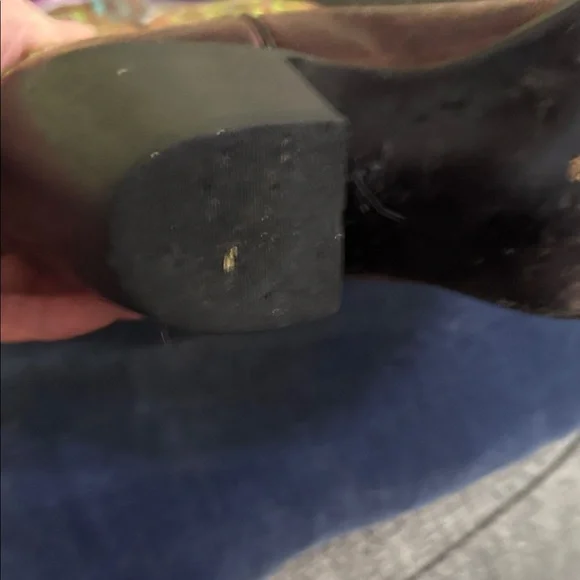 Colorful Embroidered Western Heeled Boots - Picture 8 of 15